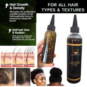 Rosemary Hair Growth Oil Nourish Stimulate. Grow 100% Natural Daily Scalp Treat